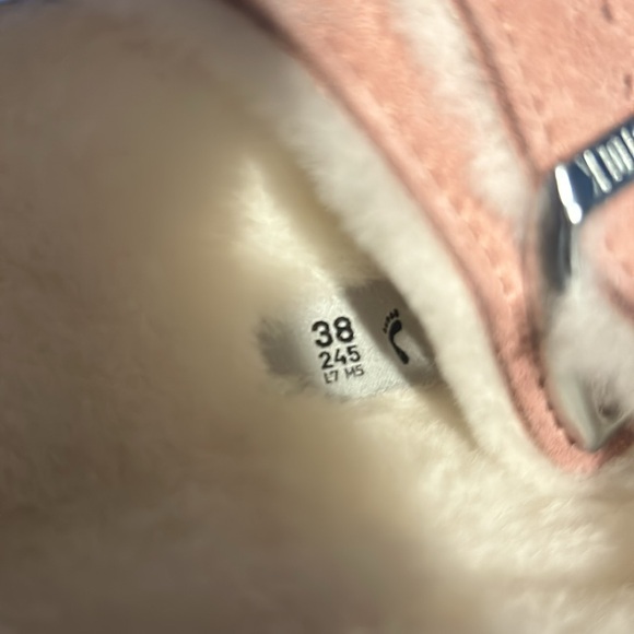 Birkenstock- Arizona Shearling, Pink clay, Suede Leather/fur, 7 women - Picture 5 of 6